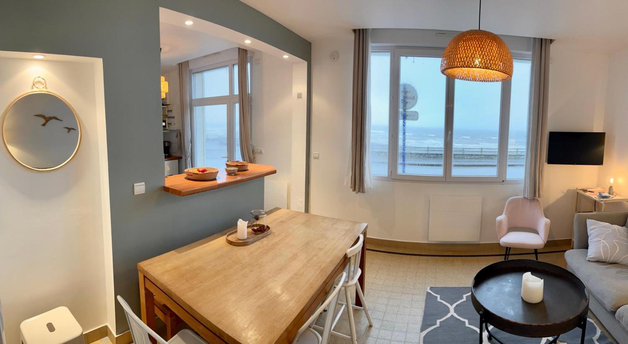 La Maison - Ambleteuse - Vue Sur Mer Et Jardin Exterior foto