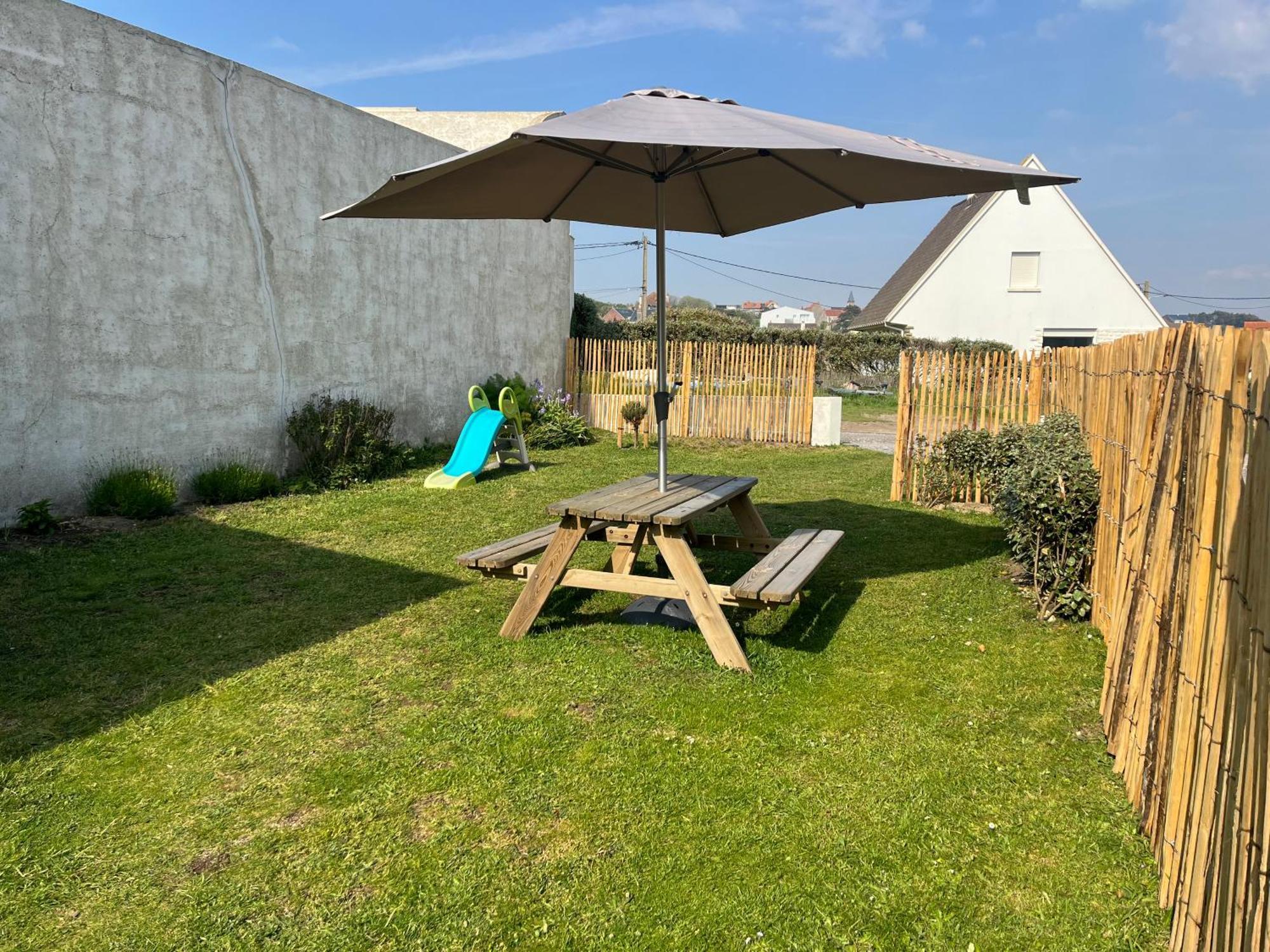 La Maison - Ambleteuse - Vue Sur Mer Et Jardin Exterior foto