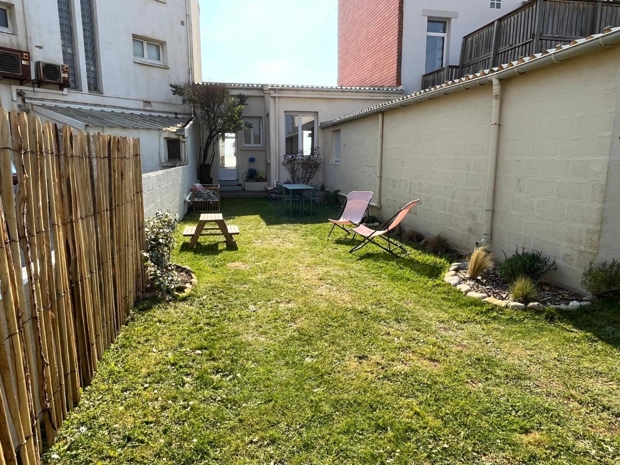 La Maison - Ambleteuse - Vue Sur Mer Et Jardin Exterior foto