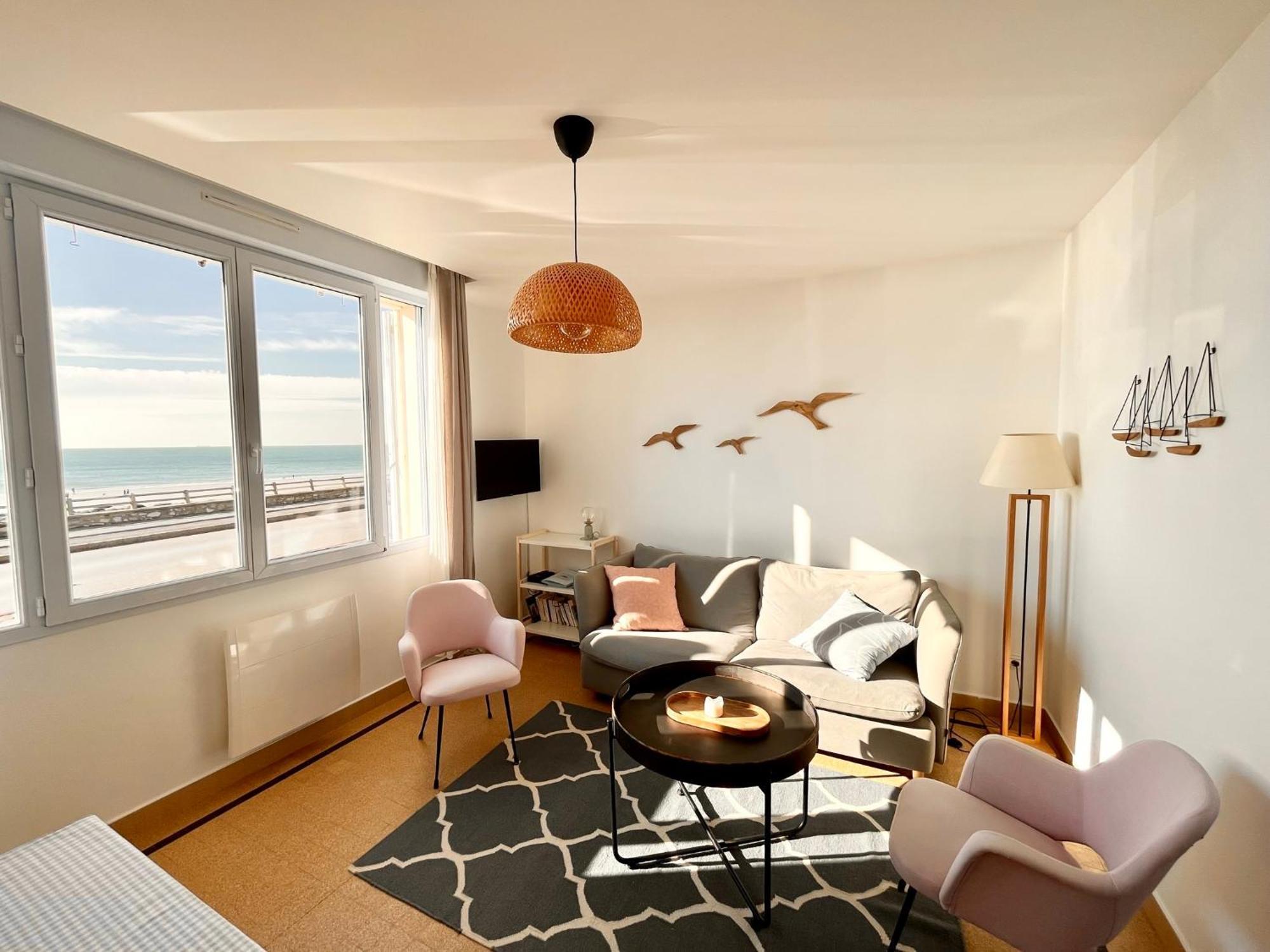 La Maison - Ambleteuse - Vue Sur Mer Et Jardin Exterior foto